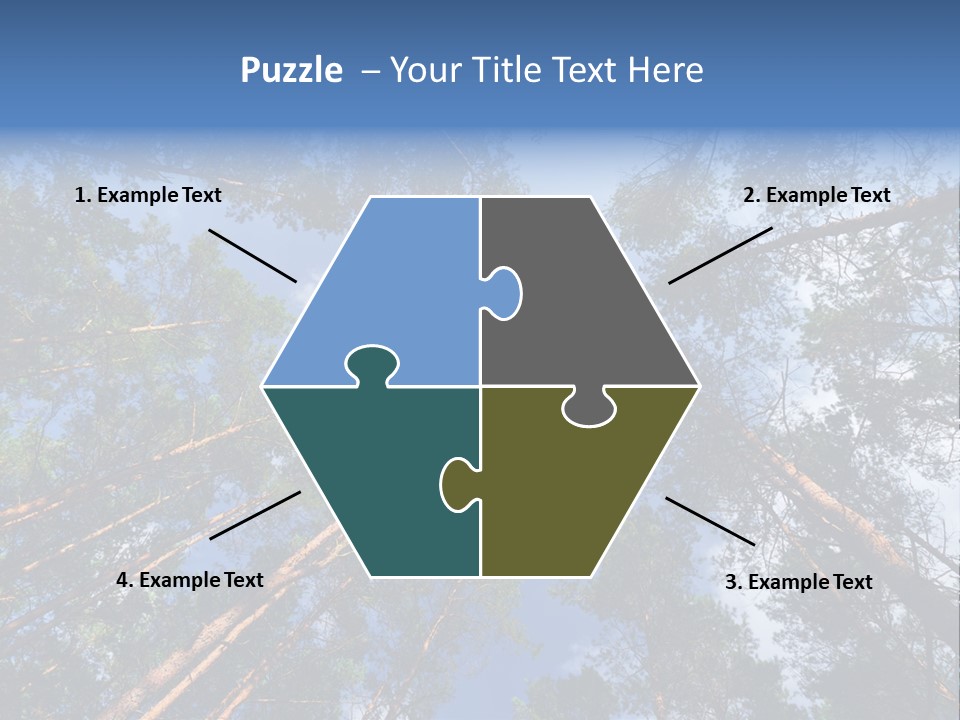 Stump Autumn Firewood PowerPoint Template