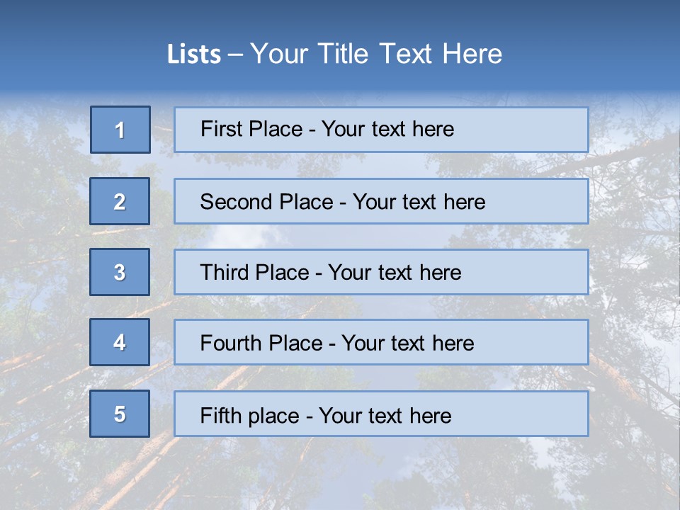 Stump Autumn Firewood PowerPoint Template