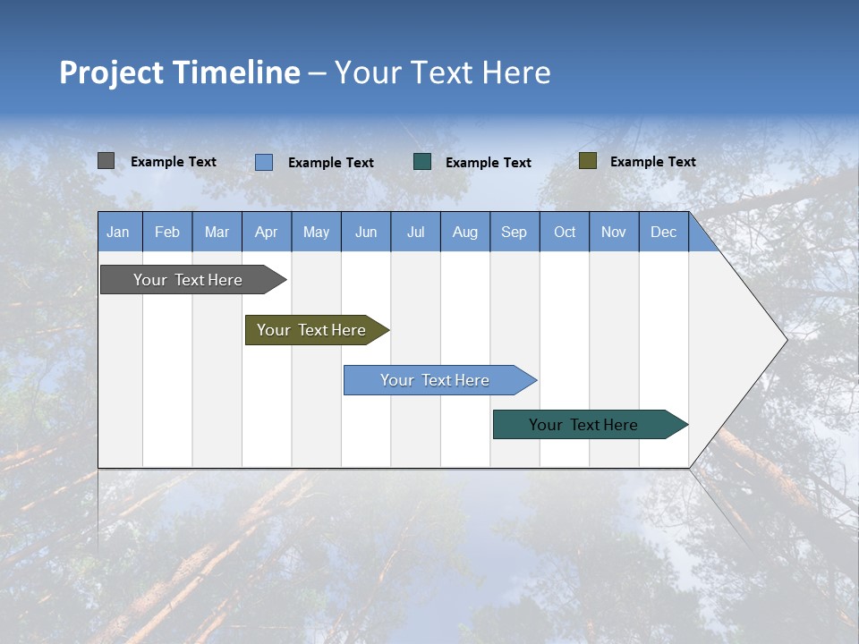 Stump Autumn Firewood PowerPoint Template