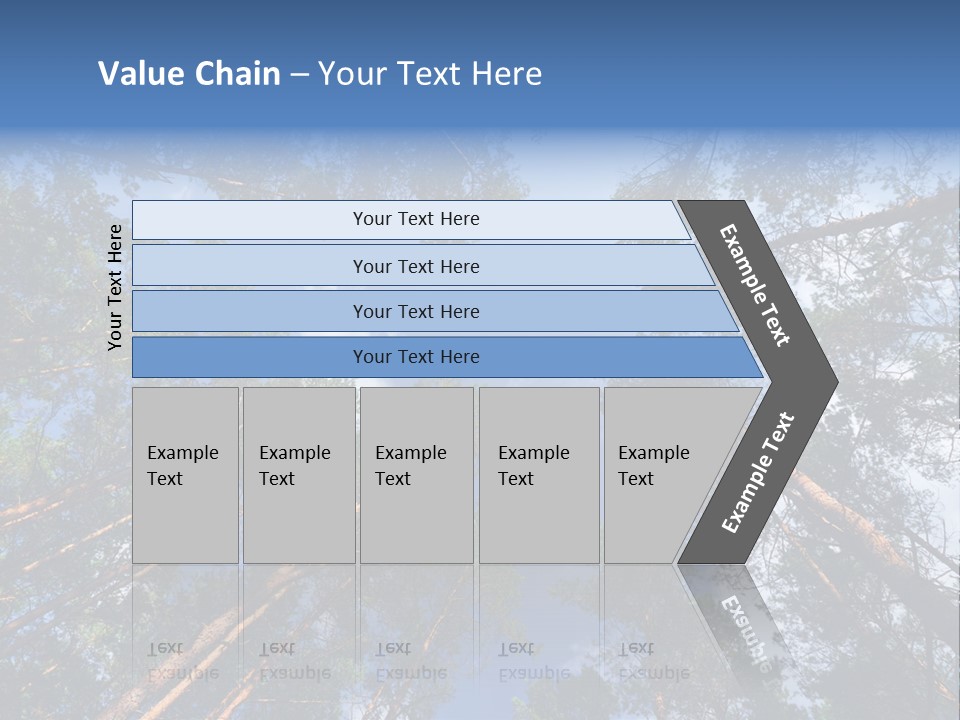 Stump Autumn Firewood PowerPoint Template