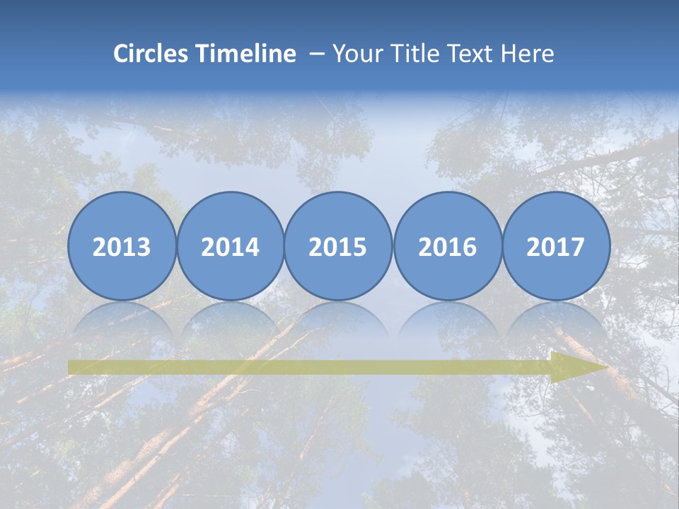 Stump Autumn Firewood PowerPoint Template