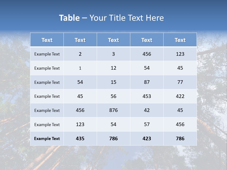 Stump Autumn Firewood PowerPoint Template