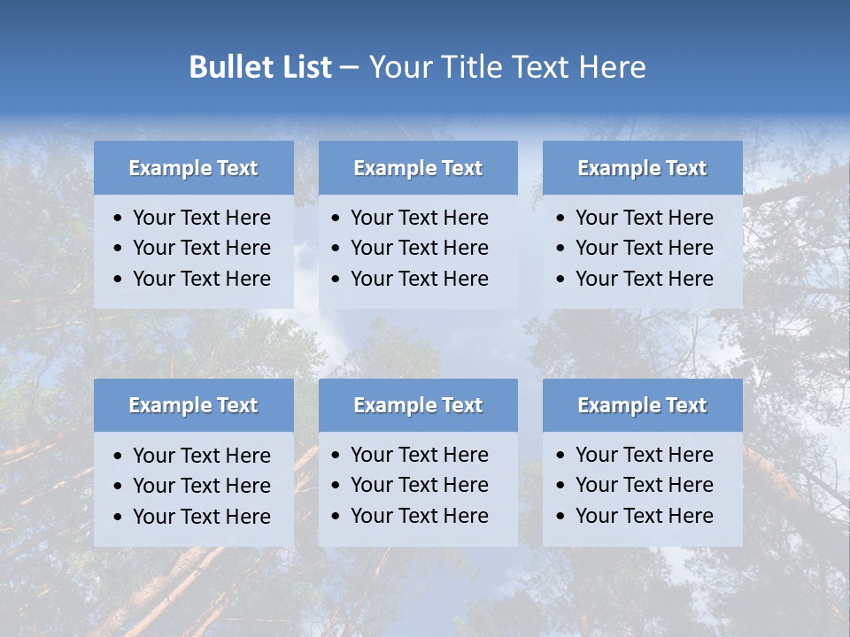 Stump Autumn Firewood PowerPoint Template