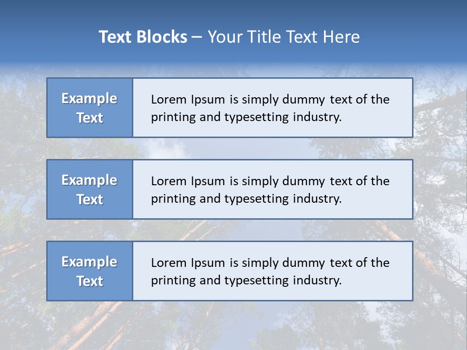 Stump Autumn Firewood PowerPoint Template