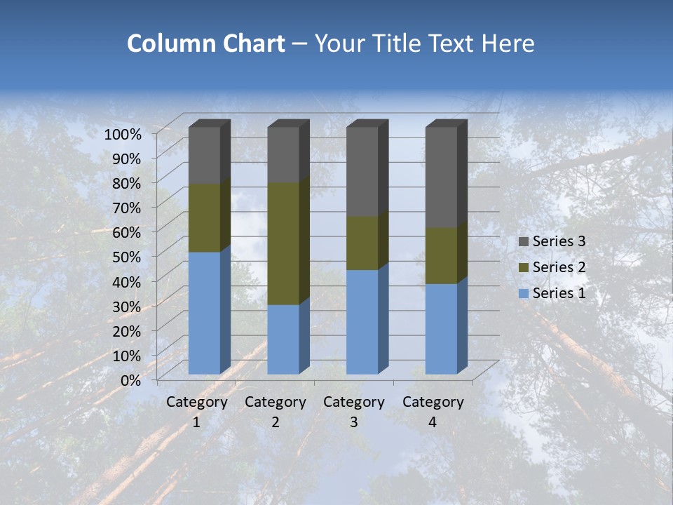 Stump Autumn Firewood PowerPoint Template