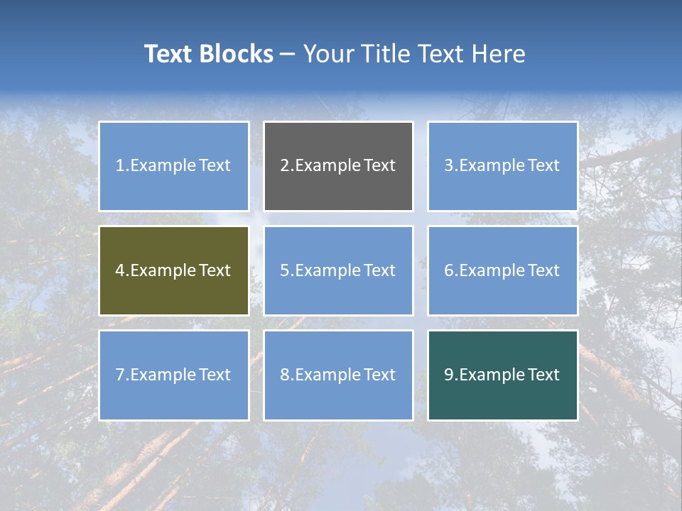Stump Autumn Firewood PowerPoint Template