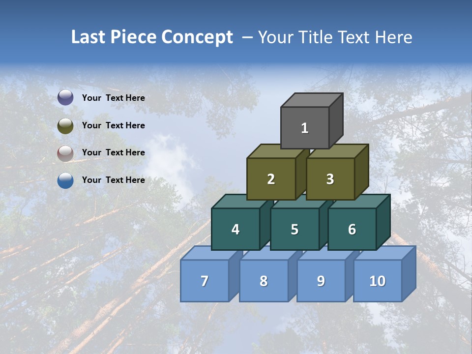 Stump Autumn Firewood PowerPoint Template