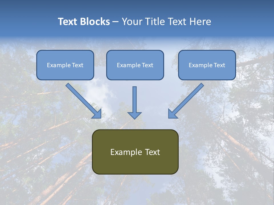 Stump Autumn Firewood PowerPoint Template