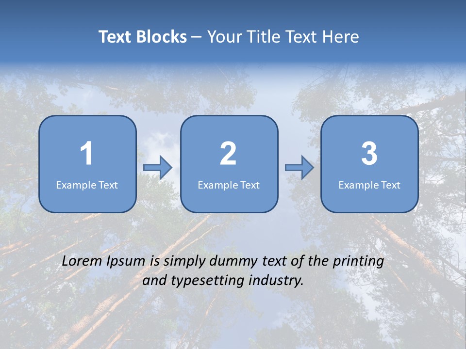 Stump Autumn Firewood PowerPoint Template