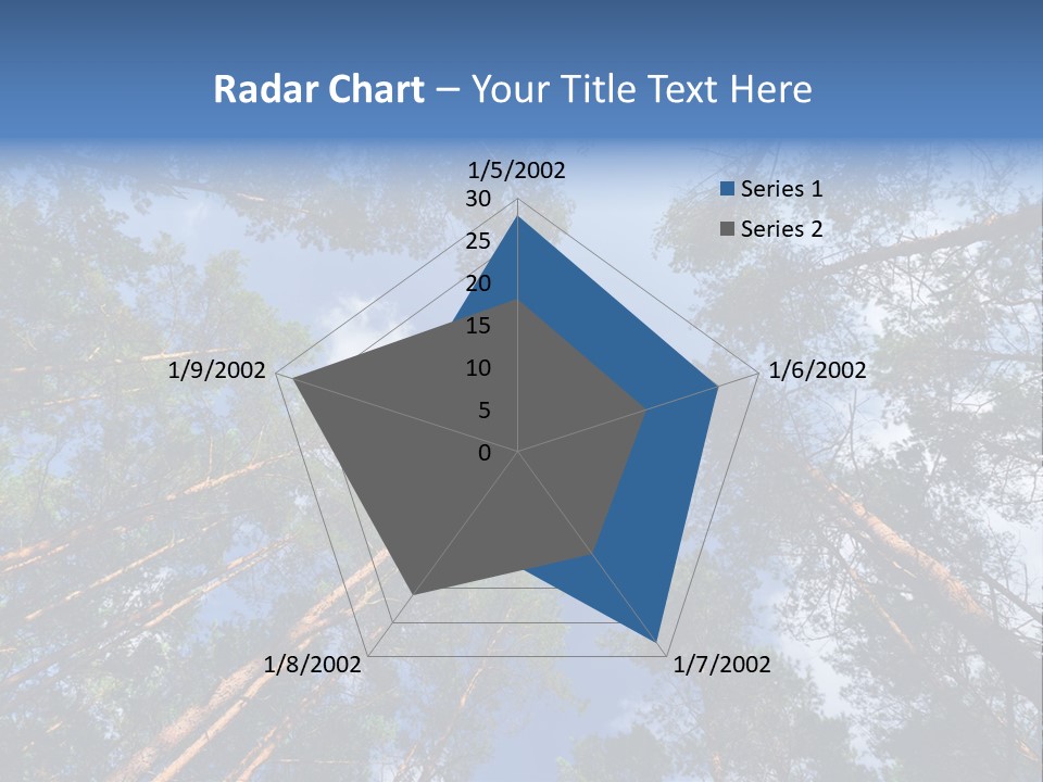 Stump Autumn Firewood PowerPoint Template