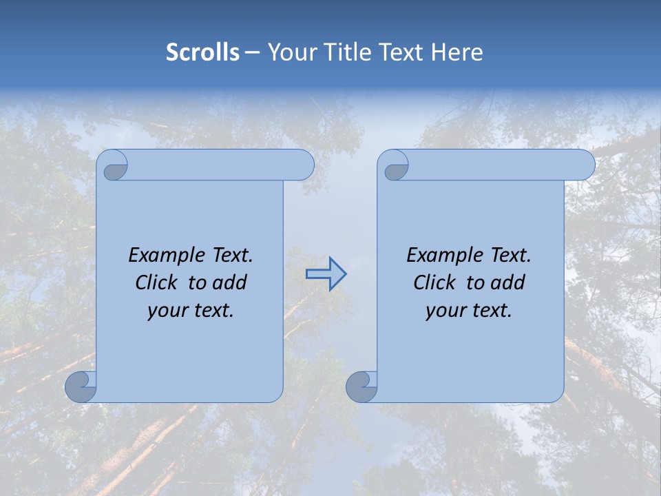 Stump Autumn Firewood PowerPoint Template