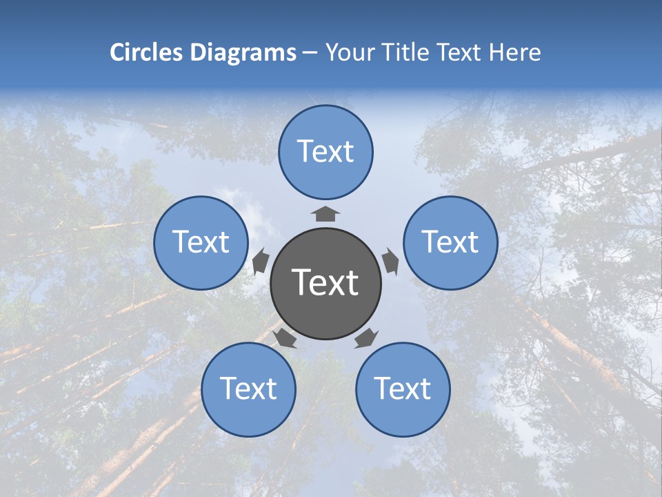 Stump Autumn Firewood PowerPoint Template