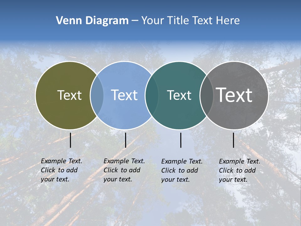 Stump Autumn Firewood PowerPoint Template