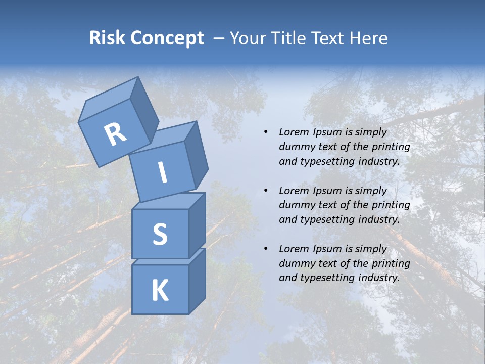 Stump Autumn Firewood PowerPoint Template