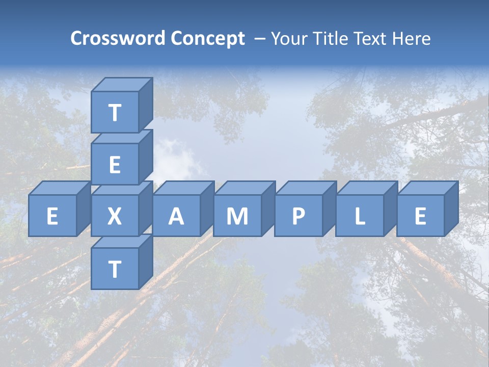 Stump Autumn Firewood PowerPoint Template