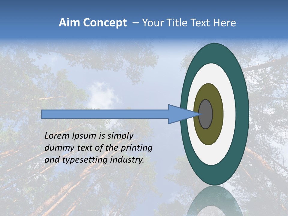 Stump Autumn Firewood PowerPoint Template