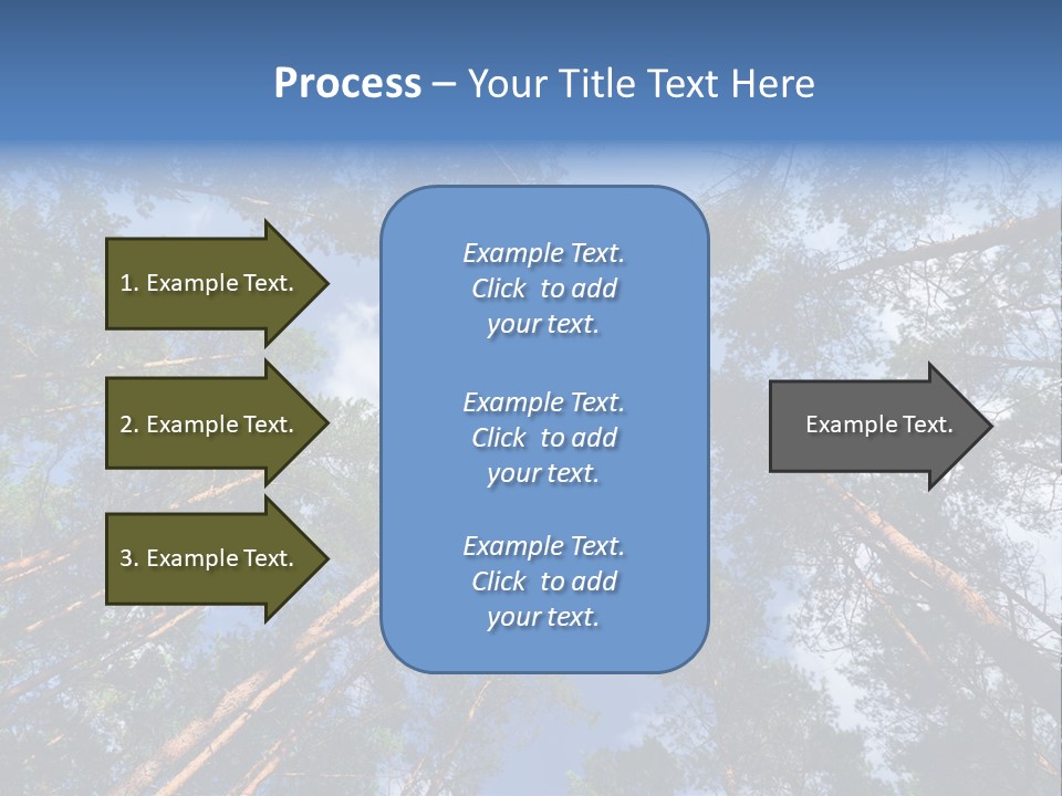 Stump Autumn Firewood PowerPoint Template