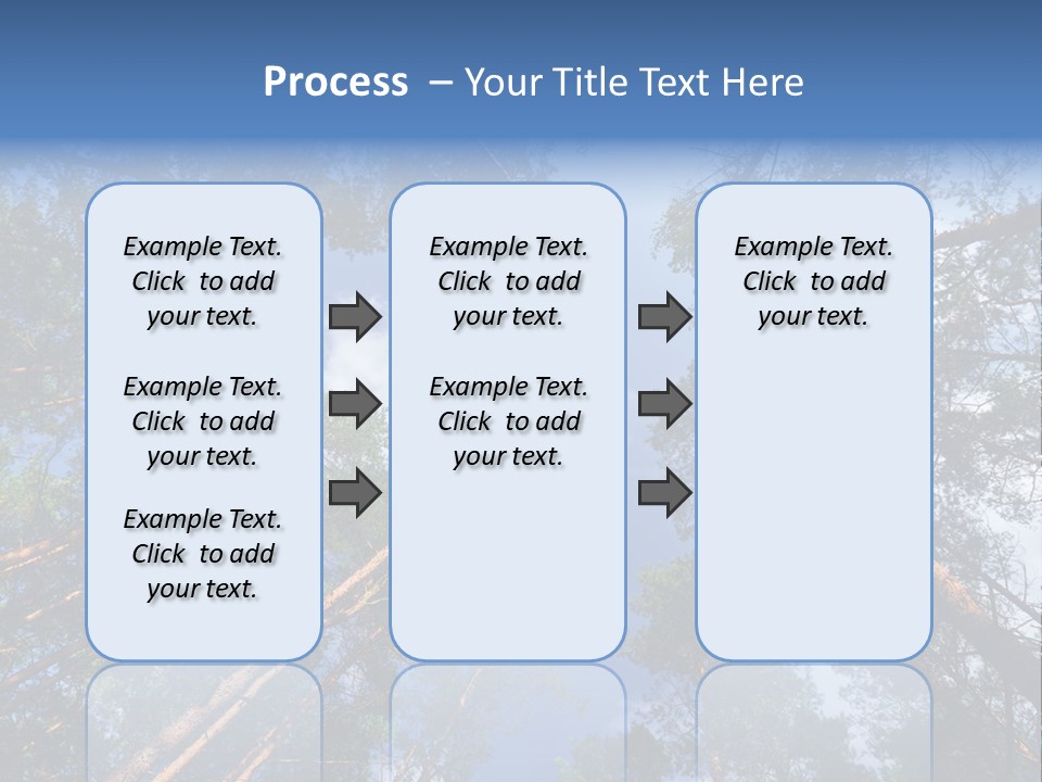 Stump Autumn Firewood PowerPoint Template