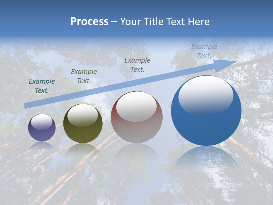 Stump Autumn Firewood PowerPoint Template
