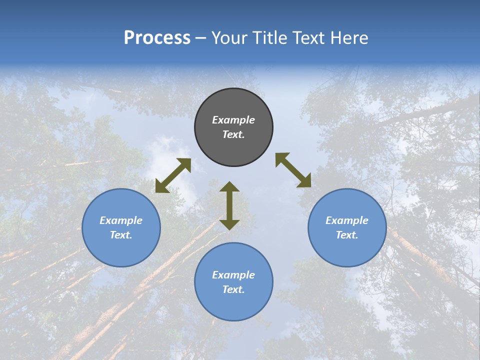 Stump Autumn Firewood PowerPoint Template