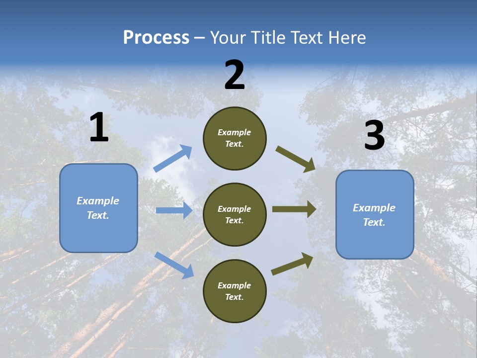 Stump Autumn Firewood PowerPoint Template