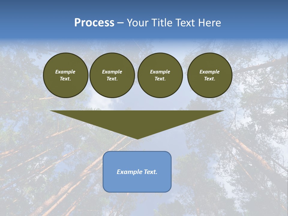 Stump Autumn Firewood PowerPoint Template