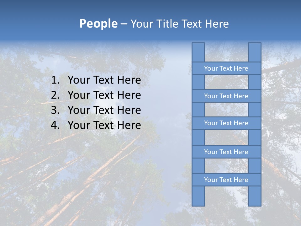 Stump Autumn Firewood PowerPoint Template