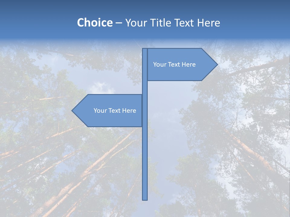 Stump Autumn Firewood PowerPoint Template