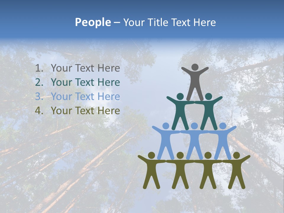 Stump Autumn Firewood PowerPoint Template