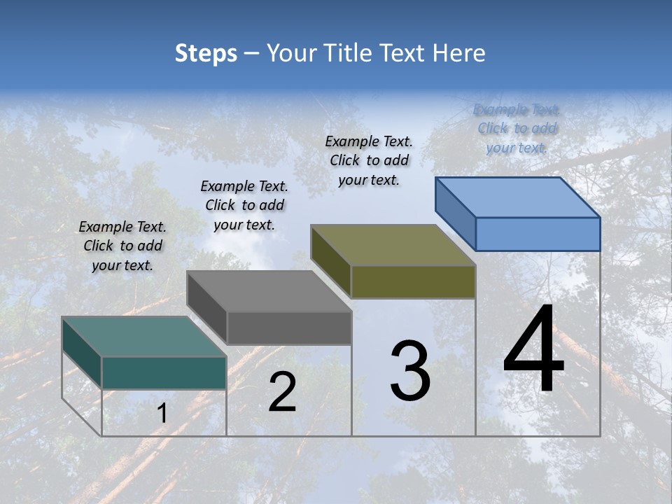 Stump Autumn Firewood PowerPoint Template