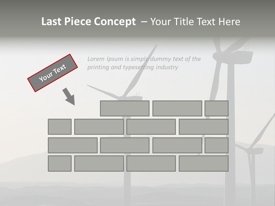 Plant Blue Production PowerPoint Template