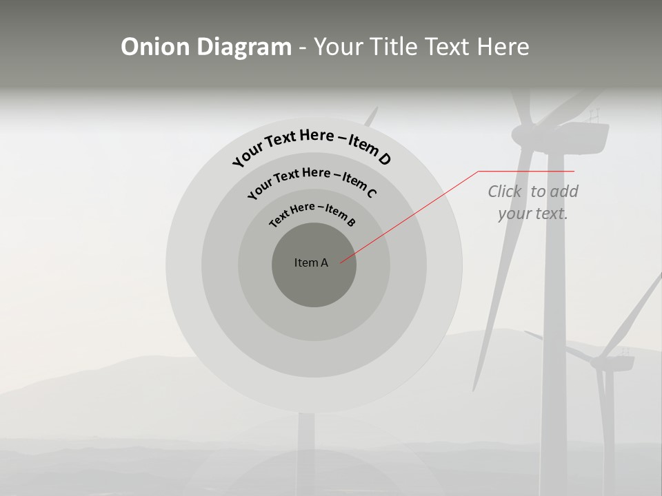 Plant Blue Production PowerPoint Template