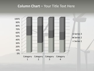 Plant Blue Production PowerPoint Template