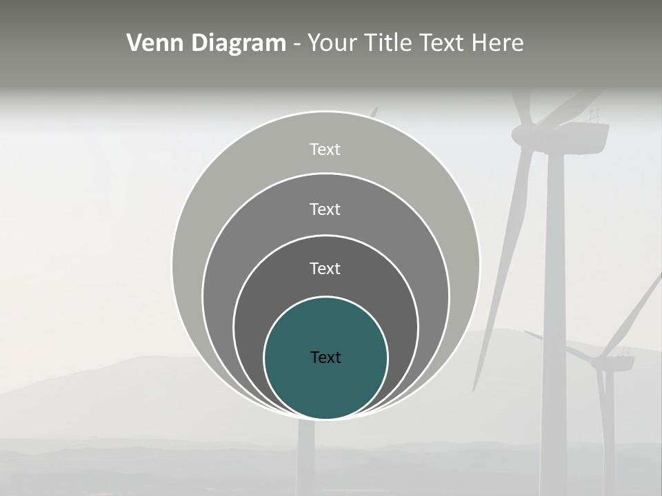 Plant Blue Production PowerPoint Template