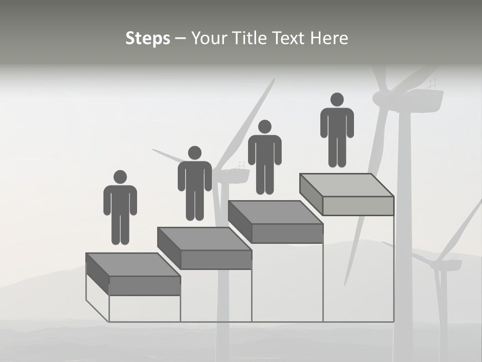 Plant Blue Production PowerPoint Template