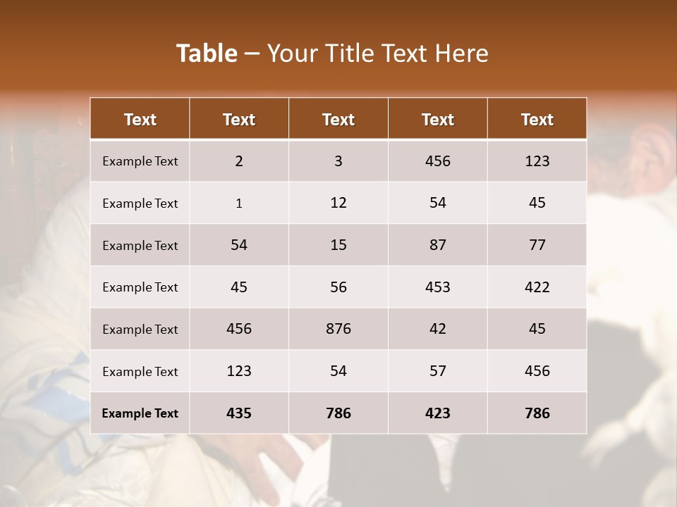 A Man Is Holding A Baby In His Lap PowerPoint Template