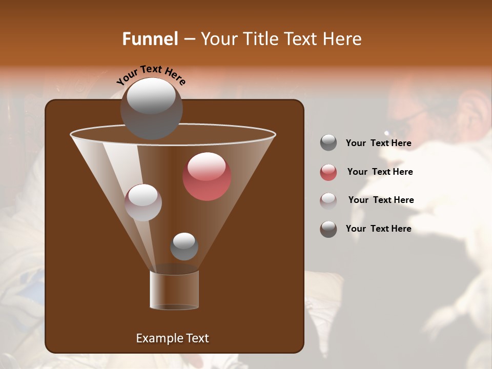 A Man Is Holding A Baby In His Lap PowerPoint Template