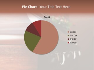 Graveyard Funeral Flower Arrangement PowerPoint Template