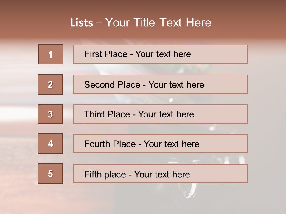 Graveyard Funeral Flower Arrangement PowerPoint Template