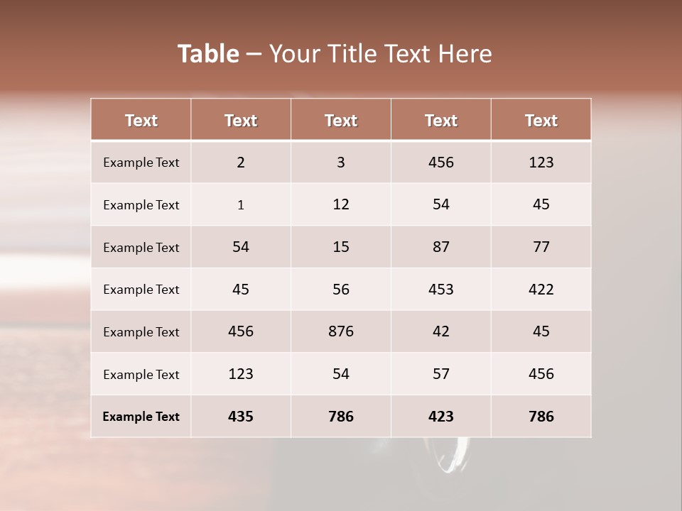 Graveyard Funeral Flower Arrangement PowerPoint Template