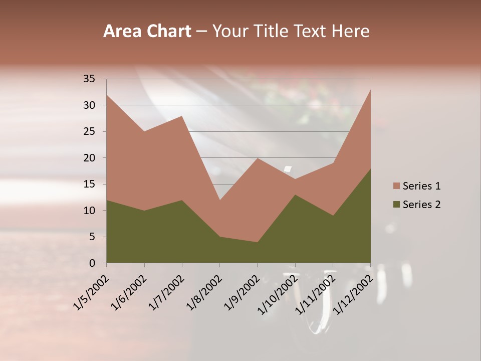 Graveyard Funeral Flower Arrangement PowerPoint Template
