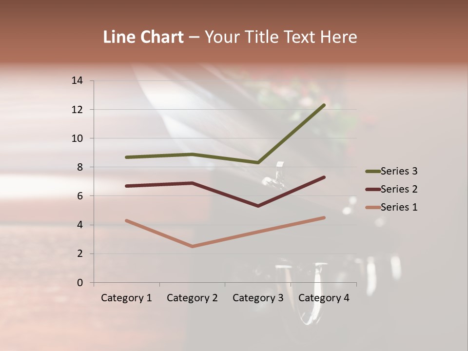 Graveyard Funeral Flower Arrangement PowerPoint Template