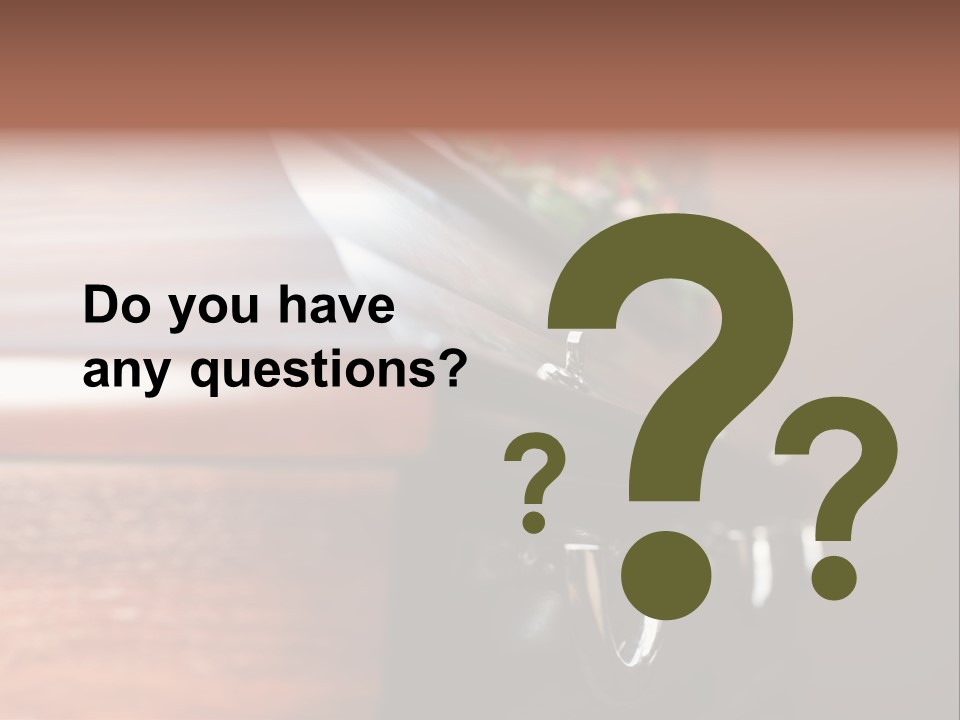 Graveyard Funeral Flower Arrangement PowerPoint Template