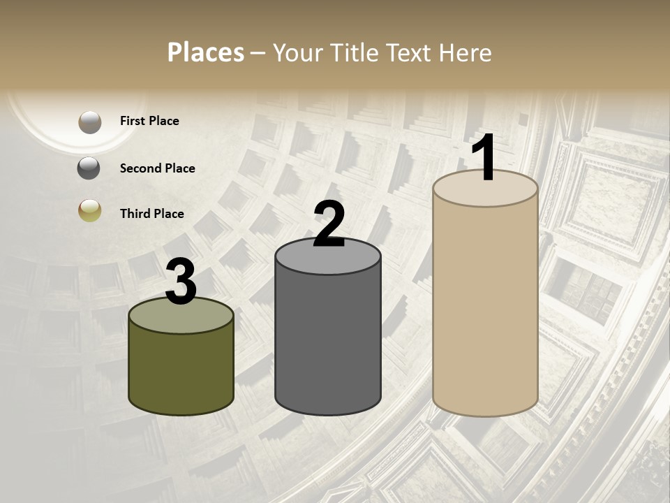 Empire Dome Column PowerPoint Template