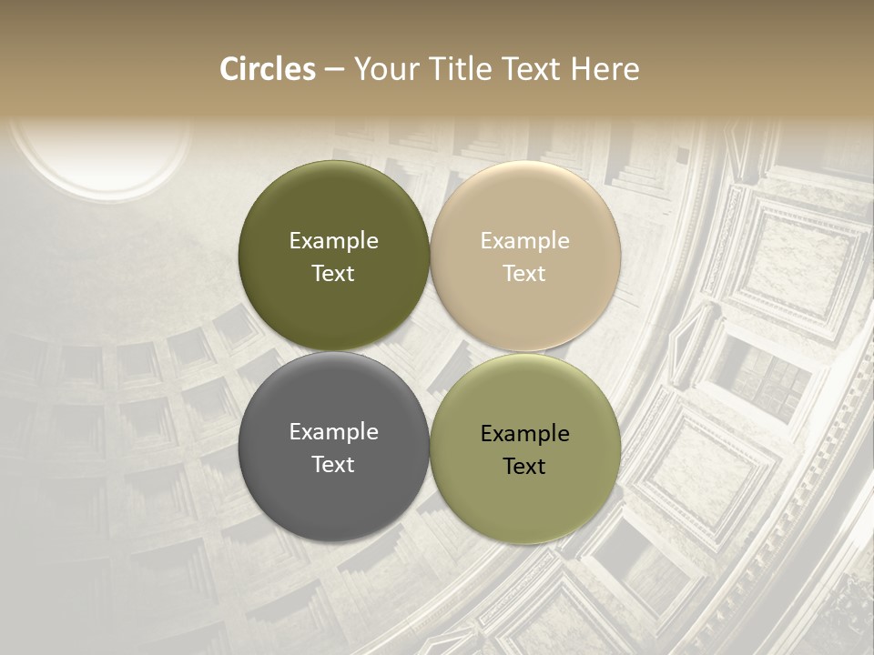 Empire Dome Column PowerPoint Template