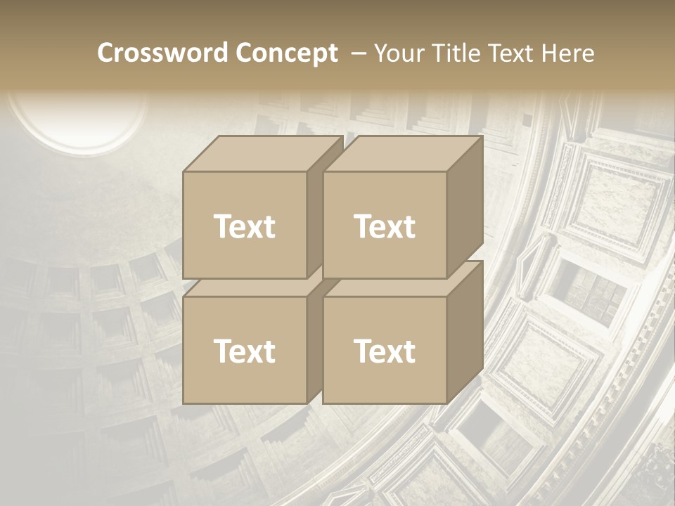 Empire Dome Column PowerPoint Template