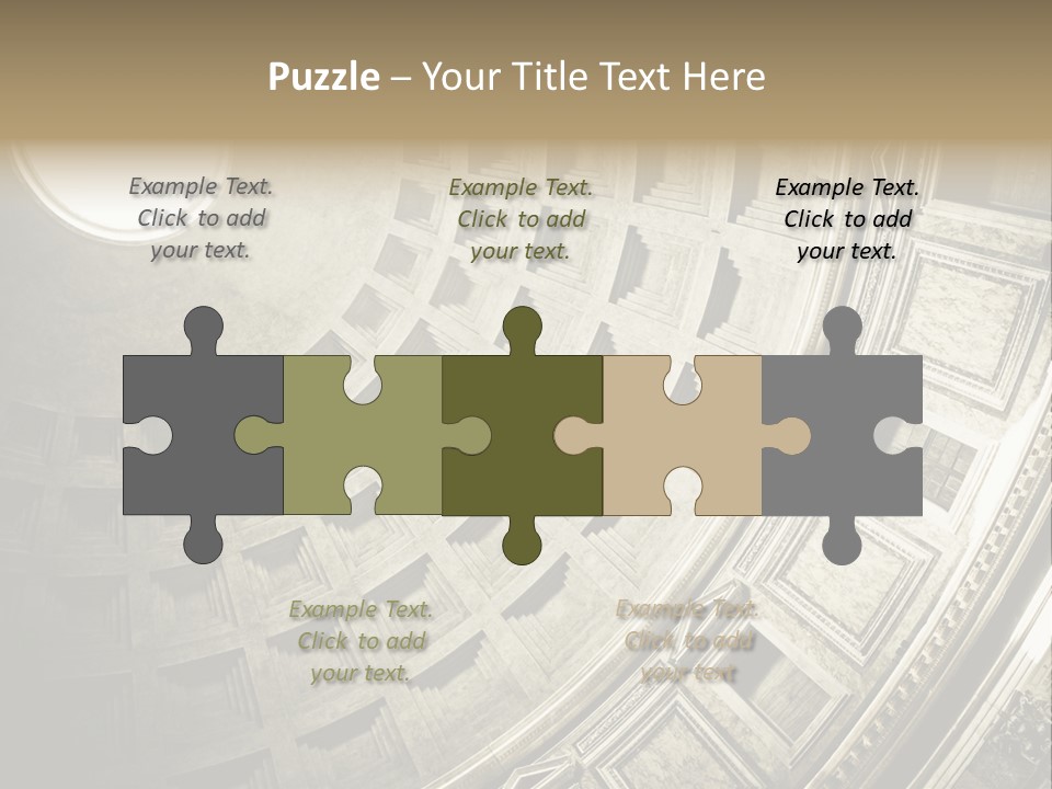 Empire Dome Column PowerPoint Template