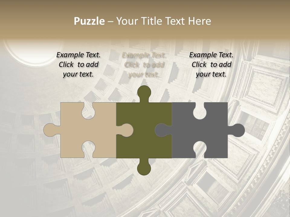 Empire Dome Column PowerPoint Template