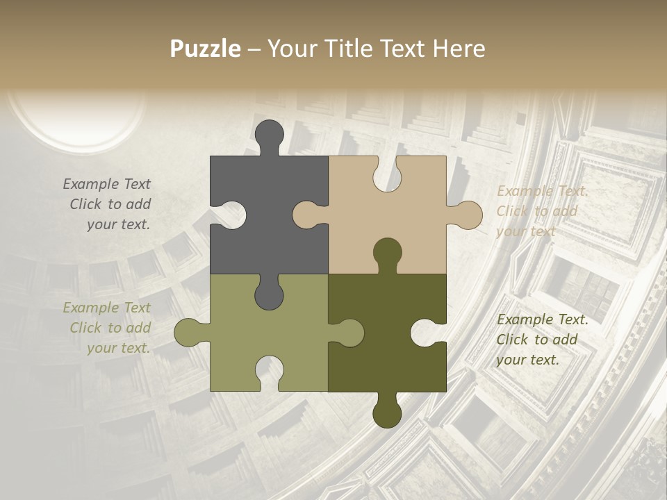 Empire Dome Column PowerPoint Template