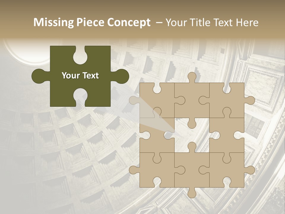 Empire Dome Column PowerPoint Template